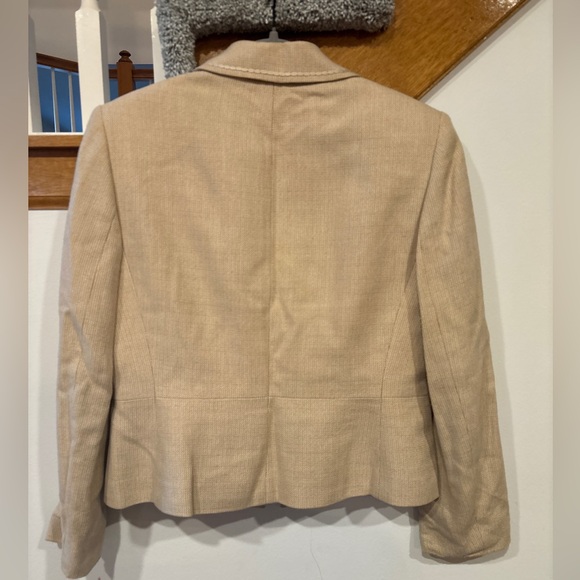Tahari Beige Blazer and Skirt Set - Picture 5 of 7